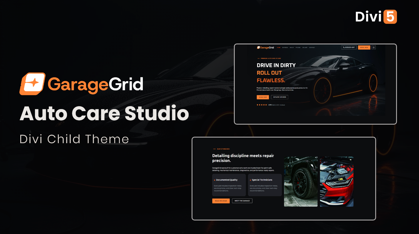 Garagegrid - fratured images